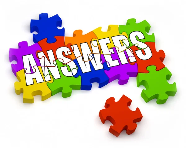 Answers — Stock Photo, Image