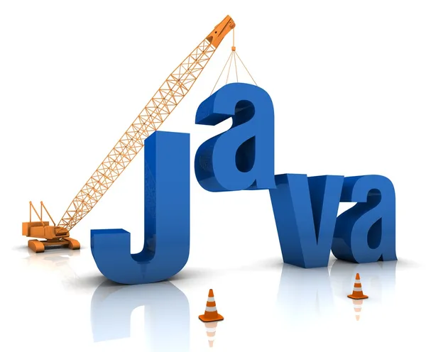 Codifica Java — Foto Stock