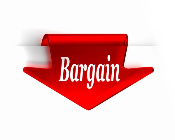 Bargain Red — Stock Photo, Image