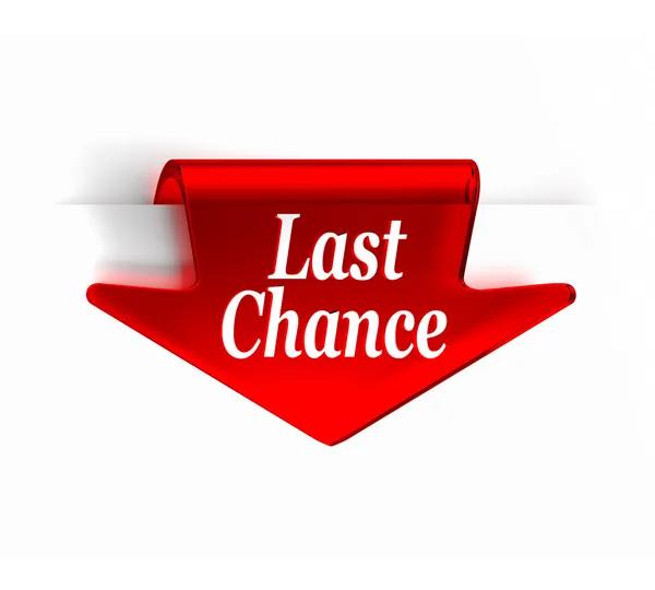 Last Chance — Stock Photo, Image