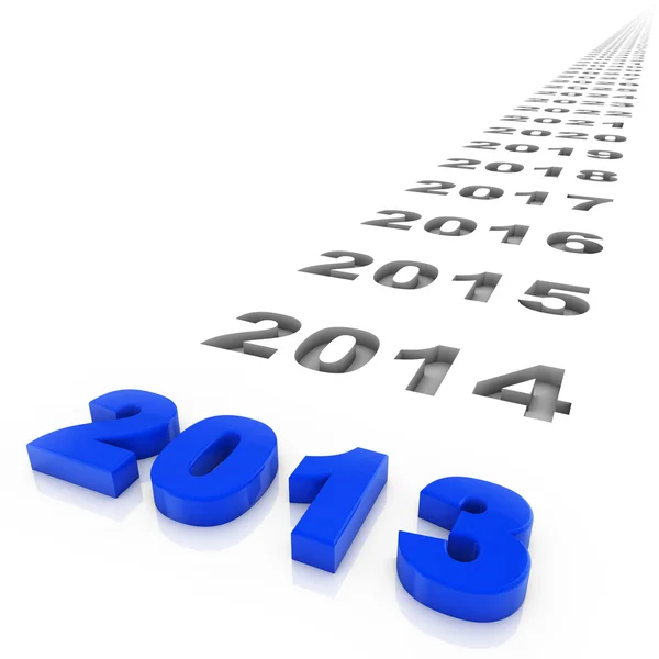 Year 2013 — Stock Photo, Image