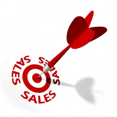 Sales Target clipart