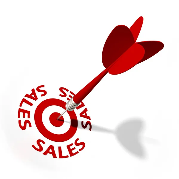 Sales Target — Stock Photo, Image