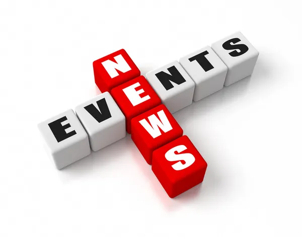 Noticias Eventos — Foto de Stock