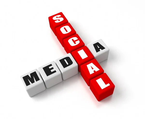 Sociale media — Stockfoto