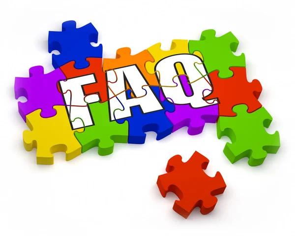 FAQ παζλ — Φωτογραφία Αρχείου