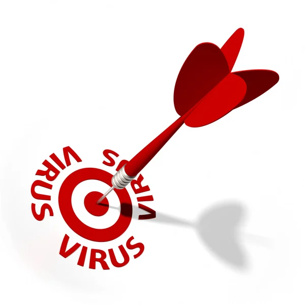 Virus Target — Stock Photo, Image