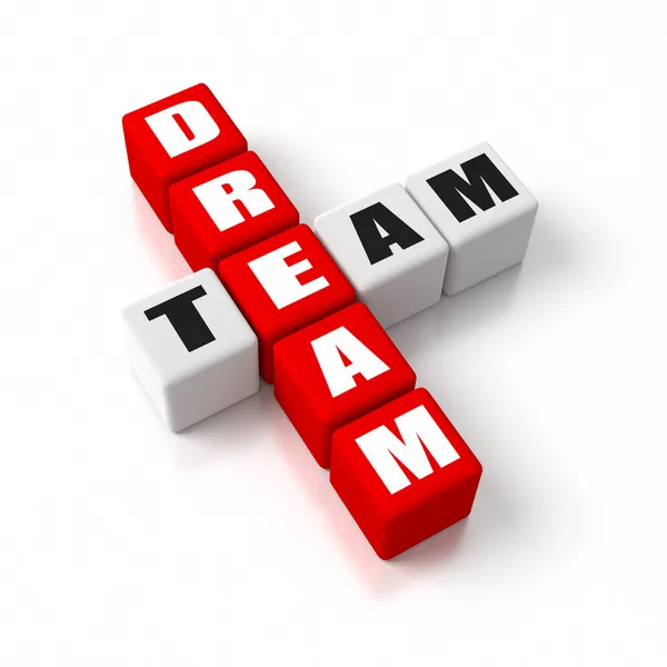 Dream team — стокове фото