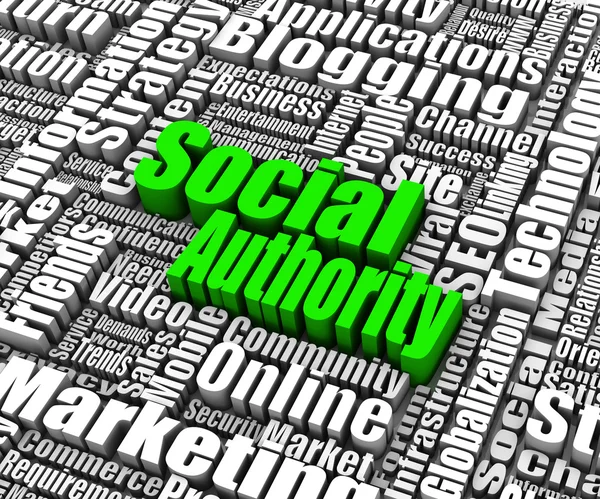 Sociale autoriteit — Stockfoto