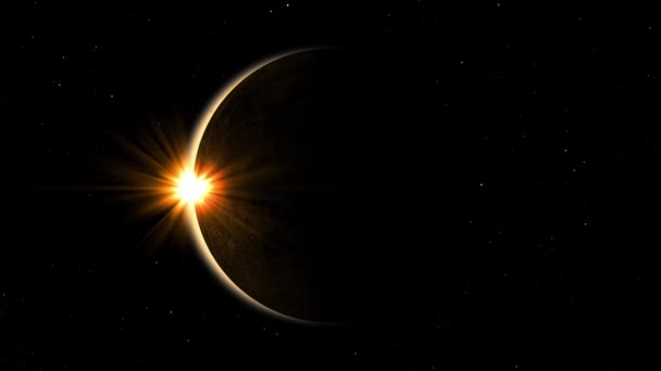 Eclissi solare — Video Stock