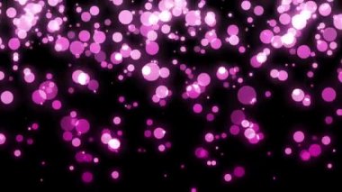 Beyaz ve mor halkalar ile bokeh