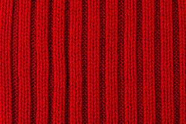 Kırmızı örgü doku arka plan