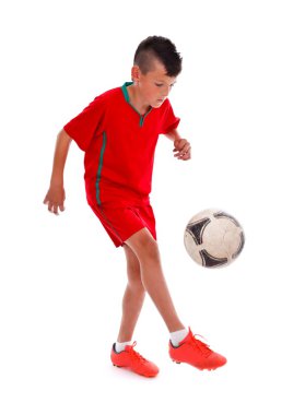 Futbolcu iş başında