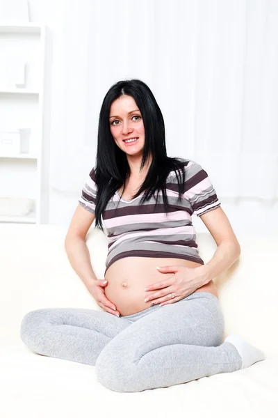 임신 숙 녀 — 스톡 사진