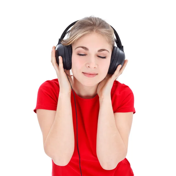 Relaxing with music — Stock Photo, Image