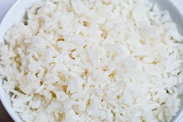 Orientalne zamówienie - na parze ryż basmati — Zdjęcie stockowe