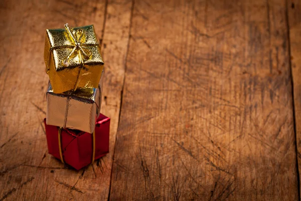 Renkli Noel hediyeleri — Stok fotoğraf
