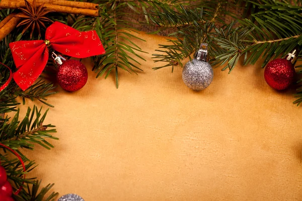 Christmas frame detail — Stock Photo, Image
