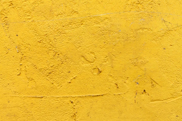 Yellow plaster wall — Stock Photo, Image