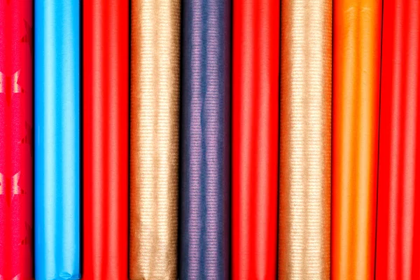 Closeup view of paper rolls — Stock Photo, Image