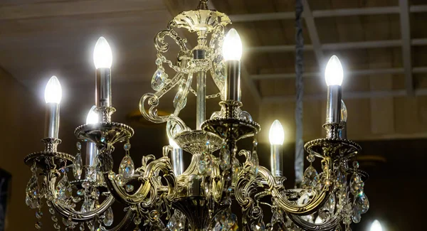 Luxus Schöne Retro Edison Licht Lampe Dekor — Stockfoto
