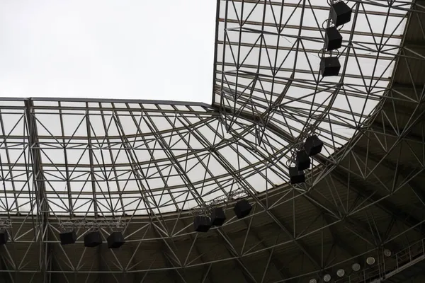 Vista Interior Del Vacío Arena Lviv Stadium — Foto de Stock
