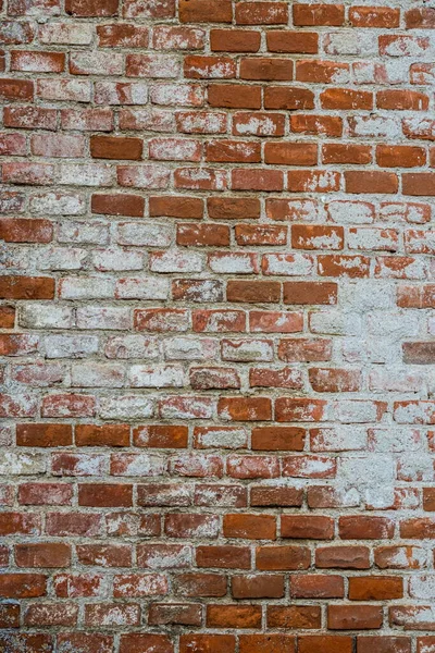 Fondo Vieja Pared Ladrillo Sucio Vintage Con Pelado Yeso Textura —  Fotos de Stock