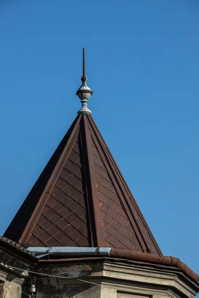 Lamiere Tetti Tipi Moderni Materiali Copertura — Foto Stock