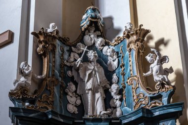 Virgin Kilisesi 'nin varsayımı, Buchach, Ternopil İlçesi, Ukrayna.