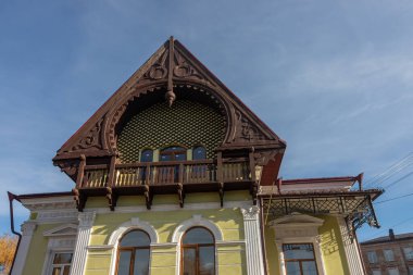 Buchach, Ternopil Bölgesi, Ukrayna 'daki eski tarihi bina.