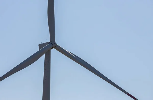 Wind Mill Also Wind Turbine Wind Farm Rotation Generate Electricity — Stock Photo, Image