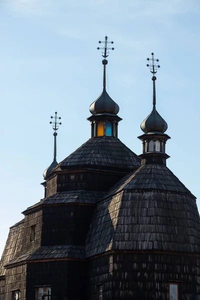 1700 Talets Träkyrka Staden Chortkiv Ukraina — Stockfoto