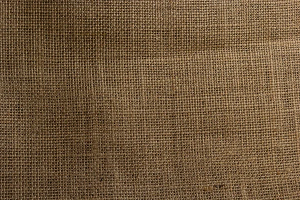 Çuval bezi tekstil soyut doku açık kahverengi krem sarı bej toprak renk tonu.