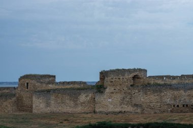 Ukrayna, Odessa bölgesi. Belgorod-Dinyester kalesi, Akkerman kalesi - şehir planlama ve XIII-XV yüzyıllar tarihinin bir anıtı. Ukrayna 'nın en iyi korunmuş bölgelerinden biridir..