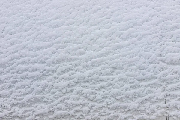 Belo Fundo Inverno Com Chão Nevado Textura Natural Neve Vento — Fotografia de Stock