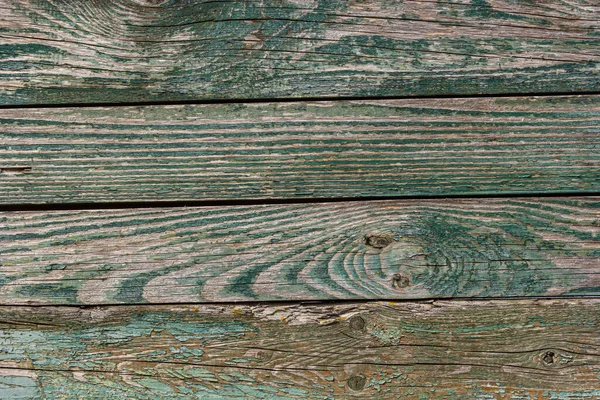 Wooden Background Old Wooden Wall Painted Blue Slits Nails — Stock Photo, Image