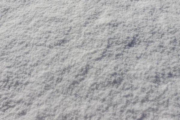 Schöne Winterlandschaft Mit Schneebedecktem Boden Naturschnee Textur Windgeformte Muster Auf — Stockfoto