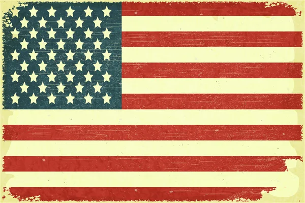 Bandeira americana —  Vetores de Stock