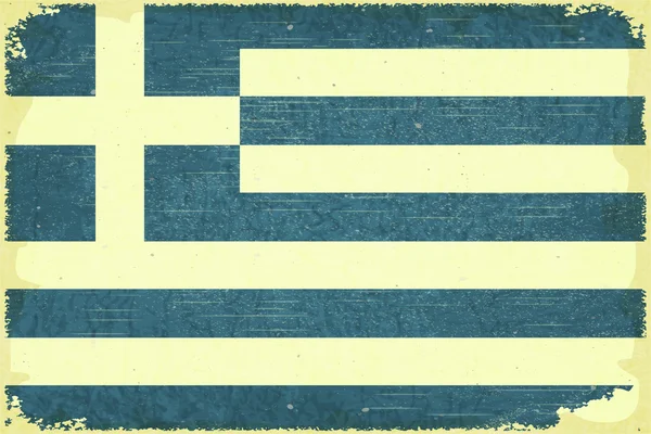 ギリシャ国旗 — ストックベクタ
