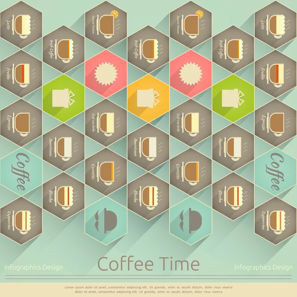 Coffee Time — Stock Vector