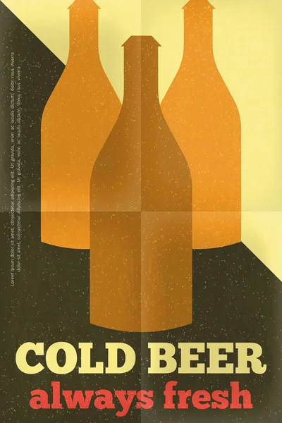 Affiches de bière — Image vectorielle