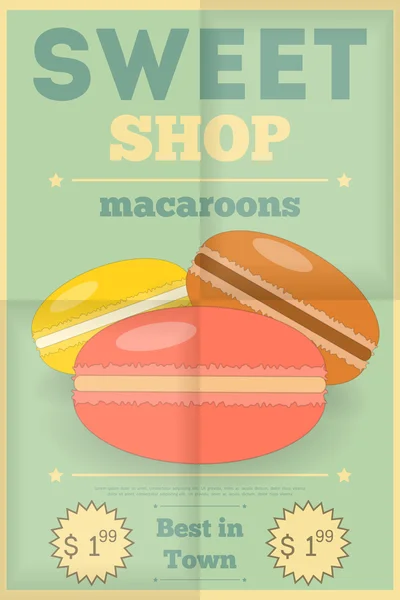 Macaroni — Vettoriale Stock