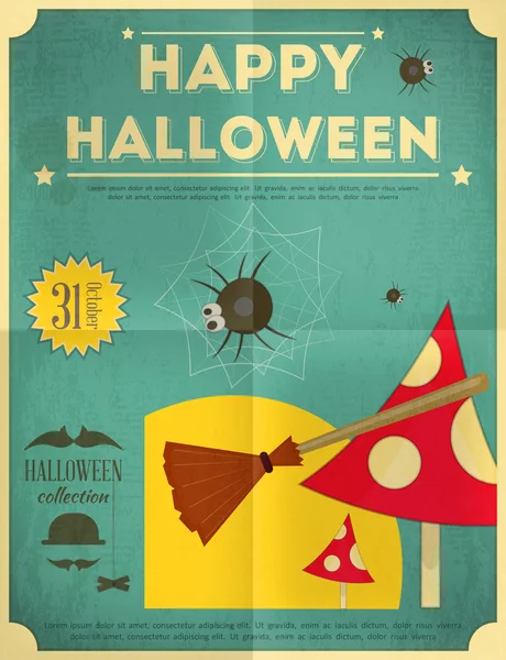 Gelukkige Halloween — Stockvector