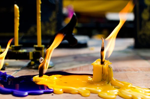 Close up of Candle stick — Stock Photo, Image