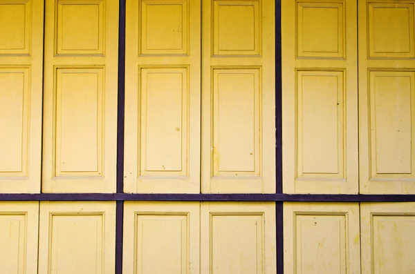 Vintage yellow windows background — Stock Photo, Image