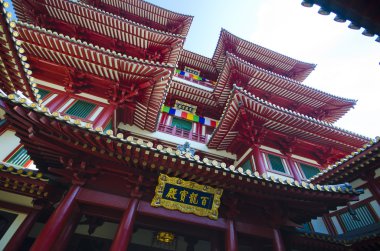 Buda diş relic Tapınağı china Town, Singapur