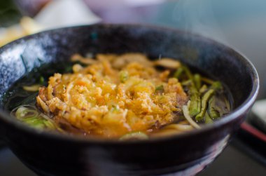 Japon tarzı noodle ramen seti