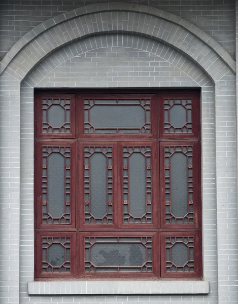 Fenster im chinesischen Stil — Stockfoto