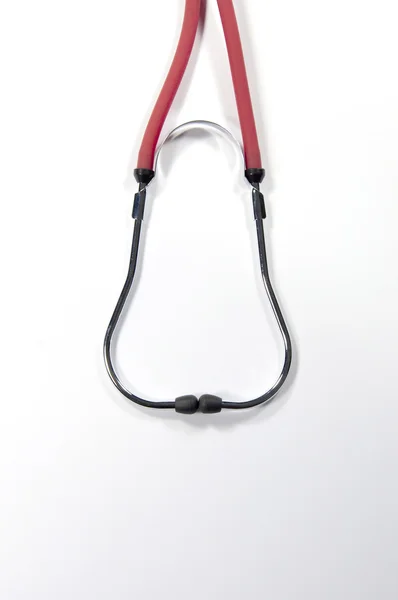 Stetoskop a bílé pozadí — Stock fotografie