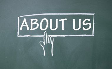 soyut parmak Hakkımızda işaretini tıklatın